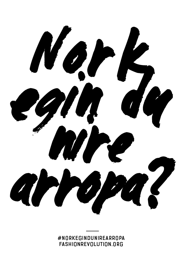 Nork egin du nire arropa